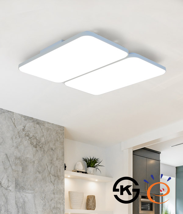 베르제 4등 KS고효율 친환경 거실등 (100W 리모컨)