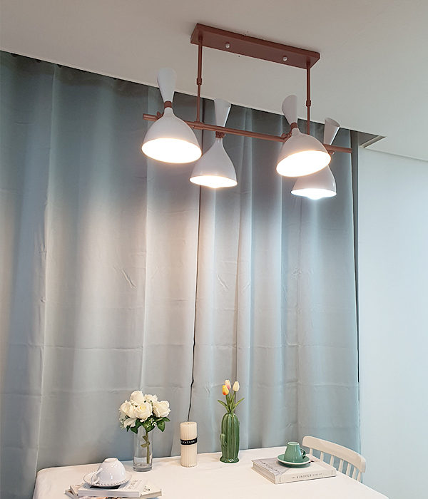 포코스 4등 아일랜드식탁등 펜던트조명