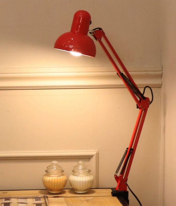 패치 클램프 집게, 책상스탠드 (화이트, 블랙, 레드)