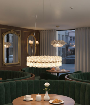 스페이 원형 식탁등 LED 50W 500파이