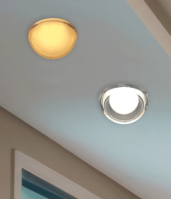 테나 3인치 타공 90mm 아크릴 매입등 LED 8W (2Type)